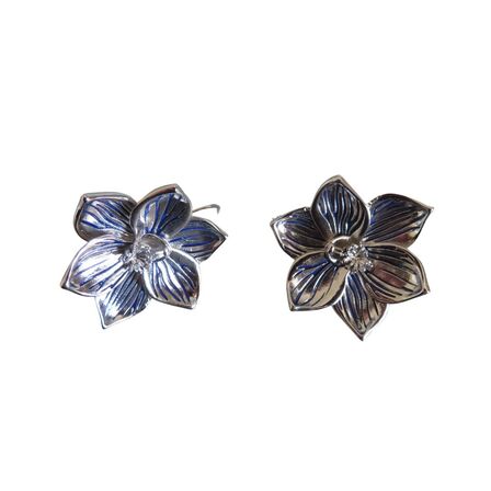 Sun Orchid Drop Earrings